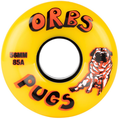 Welcome Orbs Pugs 56mm yellow Wheel